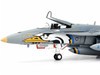F/A-18C U.S. Navy Hornet Fighter Aircraft VFA-82 Marauders Display Stand Limited Edition 600 pieces Worldwide 1/72 Diecast Model JC Wings JCW-72-F18-014