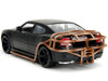 2006 Dodge Charger Matt Black Outer Cage Fast & Furious Movie 1/24 Diecast Model Car Jada 33373