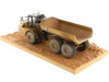 CAT Caterpillar 745 Articulated Truck Operator Dirty Version Weathered Series 1/50 Diecast Model Diecast Masters 85704