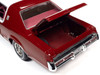 1969 Pontiac Royal Bobcat Grand Prix Model J Matador Red White Top Red Interior 1/18 Diecast Model Car Auto World AMM1273