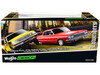 1965 Chevrolet El Camino Lowrider Gold Metallic Graphics Lowriders Series 1/25 Diecast Model Car Maisto 32543GLD