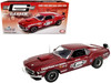 1969 Ford Mustang BOSS 429 Gasser Dark Red Metallic Mr. Gasket Co. Drag Outlaws Series Limited Edition 870 pieces Worldwide 1/18 Diecast Model Car ACME A1801854