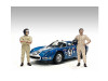 Racing Legends 60's Figures A B Set 2 1/18 Scale Models American Diorama 76349-76350