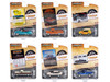 Vintage Ad Cars Set 6 pieces Series 8 1/64 Diecast Model Cars Greenlight 39110