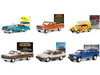 Vintage Ad Cars Set 6 pieces Series 8 1/64 Diecast Model Cars Greenlight 39110
