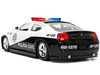 2006 Dodge Charger Police Black White Policia Civil Fast & Furious Series 1/24 Diecast Model Car Jada 33665