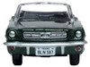 1965 Ford Mustang Convertible Ivy Green Metallic 1/87 HO Scale Diecast Model Car Oxford Diecast 87MU65006