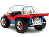 Dune Buggy Red Blue Graphics Spider-Man Diecast Figure Marvel Spider-Man 1/24 Diecast Model Car Jada 33729