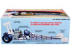 Skill 2 Model Kit Tommy Ivo Streamliner Dragster 1/25 Scale Model AMT AMT1254