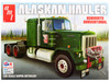 Skill 3 Model Kit Kenworth Conventional Tractor Alaskan Hauler 1/25 Scale Model AMT AMT1339