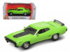 1971 Plymouth GTX 440 6 Pack Green 1/43 Diecast Model Car Road Signature 94218