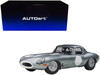 Jaguar Lightweight E Type Roadster RHD Right Hand Drive Dark Silver 1/18 Model Car Autoart 73646