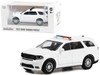 2022 Dodge Durango Pursuit Police Car White Hot Pursuit Hobby Exclusive Series 1/64 Diecast Model Car Greenlight GL43003
