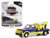 1967 Chevrolet C-30 Dually Wrecker Tow Truck Michelin Service Center Blue Yellow Dually Drivers Series 11 1/64 Diecast Model Car Greenlight 46110A