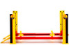 Adjustable Four Post Lift MOPAR Black Yellow 1/18 Scale Diecast Model Cars Greenlight 13649