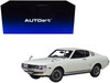 1973 Toyota Celica Liftback 2000GT RA25 RHD Right Hand Drive White Red Black Stripes 1/18 Model Car Autoart 78766