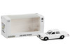 1980-1989 Dodge Diplomat Police Unmarked White Hot Pursuit Hobby Exclusive Series 1/64 Diecast Model Car Greenlight 43006