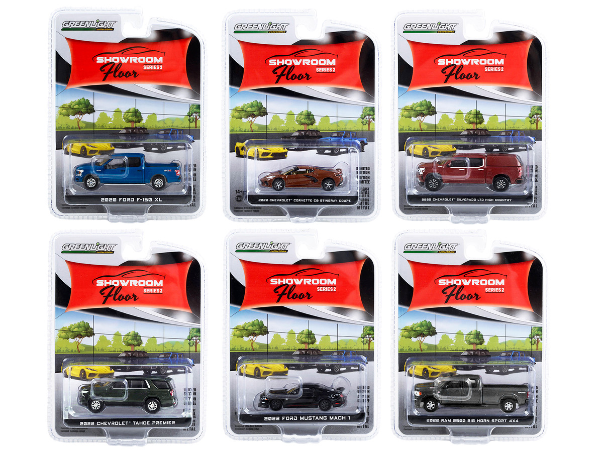 Diecast Model Cars wholesale toys dropshipper drop shipping Showroom Floor  Set of 6 Cars Series 2 1/64 Greenlight 68020SET drop shipping wholesale  drop ship drop shipper dropship dropshipping toys dropshipper diecast drop  shipper dropshippers.