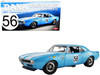 1967 Chevrolet Camaro Z/28 Trans Am #56 Dana Chevrolet Southgate Light Blue with White Stripes and Graphics Limited Edition to 600 pieces Worldwide ACME Exclusive Series 1/18 Diecast Model Car ACME 18972