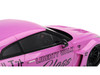 Nissan 35GT RR Ver 1 LB Silhouette Works GT RHD Right Hand Drive Class Pink with Graphics 1/18 Model Car Top Speed TS0355