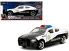 2006 Dodge Charger Police Black and White Policia Civil Fast & Furious Series 1/32 Diecast Model Car by Jada 33666