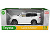 Toyota Land Cruiser White 1/24 Diecast Model Car H08222WH