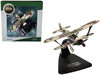 Henschel 123A Bomber Plane Pilot Lt Kurt Hamann Unit 3 SFGr.50 Oxford Aviation Series 1/72 Diecast Model Airplane Oxford Diecast AC083