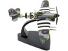 Hawker Typhoon 1B War Plane W C Charles Green 121 Squadron RAF Holmsley South June 1944 Oxford Aviation Series 1/72 Diecast Model Airplane Oxford Diecast AC100