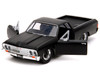 1967 Chevrolet El Camino Matt Black Fast & Furious Series 1/32 Diecast Model Car Jada 34414