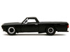 1967 Chevrolet El Camino Matt Black Fast & Furious Series 1/32 Diecast Model Car Jada 34414