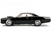 1970 Plymouth Road Runner 440 Black with Red Interior Bigtime Muscle Series 1/24 Diecast Model Car Jada 99581