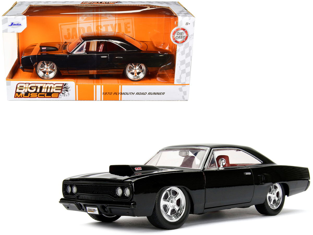 Jadatoys 1:24 Plymouth Road Runner 1970 & Wile E. Coyote Looney