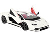 Lamborghini Countach LPI 800-4 White 1/24 Diecast Model Car Bburago 21102WH