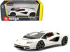 Lamborghini Countach LPI 800-4 White 1/24 Diecast Model Car Bburago 21102WH