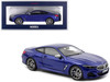 2018 BMW M850i Blue Metallic 1/18 Diecast Model Car Norev 183286