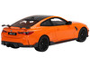 BMW M4 M-Performance G82 Fire Orange with Carbon Top 1/18 Model Car Top Speed TS0393