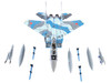 Mitsubishi F-15DJ Eagle Fighter Plane JASDF Japan Air Self-Defense Force Tactical Fighter Training Group 2020 1/72 Diecast Model JC Wings JCW-72-F15-018