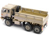 M1083 MTV Medium Tactical Vehicle Standard Cargo Truck Desert Camouflage US Army Armor Premium Series 1/72 Diecast Model Panzerkampf 12218PB