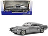 1967 Shelby GT500 Gray Metallic with Black Stripes 1/18 Diecast Model Car Solido S1802905