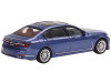 BMW Alpina B7 xDrive Alpina Blue Metallic with Sunroof Limited Edition to 2040 pieces Worldwide 1/64 Diecast Model Car True Scale Miniatures MGT00471