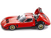 Lamborghini Miura SVR Red with Black Accents and Gold Wheels 1/43 Diecast Model Car Kyosho KS03203R