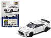 Nissan GT-R R35 RHD Right Hand Drive White Advan Racing GT Limited Edition to 960 pieces Worldwide 1/64 Diecast Model Car Era Car NS21GTR99