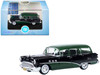1954 Buick Century Estate Wagon Baffin Green and Carlsbad Black 1/87 HO Scale Diecast Model Car Oxford Diecast 87BCE54002