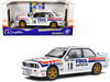 BMW E30 M3 Gr A #18 Marc Duez Alain Lopes Rally Monte Carlo 1989 Competition Series 1/18 Diecast Model Car Solido S1801518