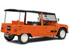 1970 Citroen Mehari MK 1 Kirghiz Orange with Black Top 1/18 Diecast Model Car Solido S1808201