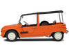 1970 Citroen Mehari MK 1 Kirghiz Orange with Black Top 1/18 Diecast Model Car Solido S1808201