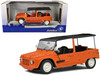 1970 Citroen Mehari MK 1 Kirghiz Orange with Black Top 1/18 Diecast Model Car Solido S1808201