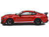 2020 Ford Mustang Shelby GT500 Racing Red with White Stripes 1/43 Diecast Model Car Solido S4311502