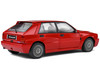 1991 Lancia Delta HF Integrale Rosso Corsa Red 1/18 Diecast Model Car Solido S1807801