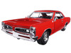 1966 Pontiac GTO Red 1/25 Diecast Model Car New Ray 71853